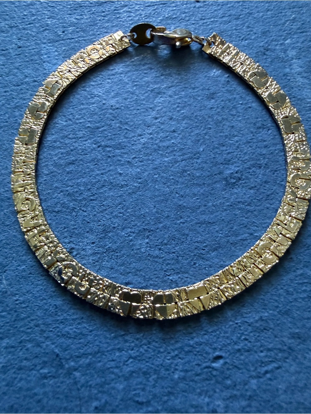 14K Gold Plated “I love You”Bracelet